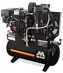 two stage gasoline air compressor